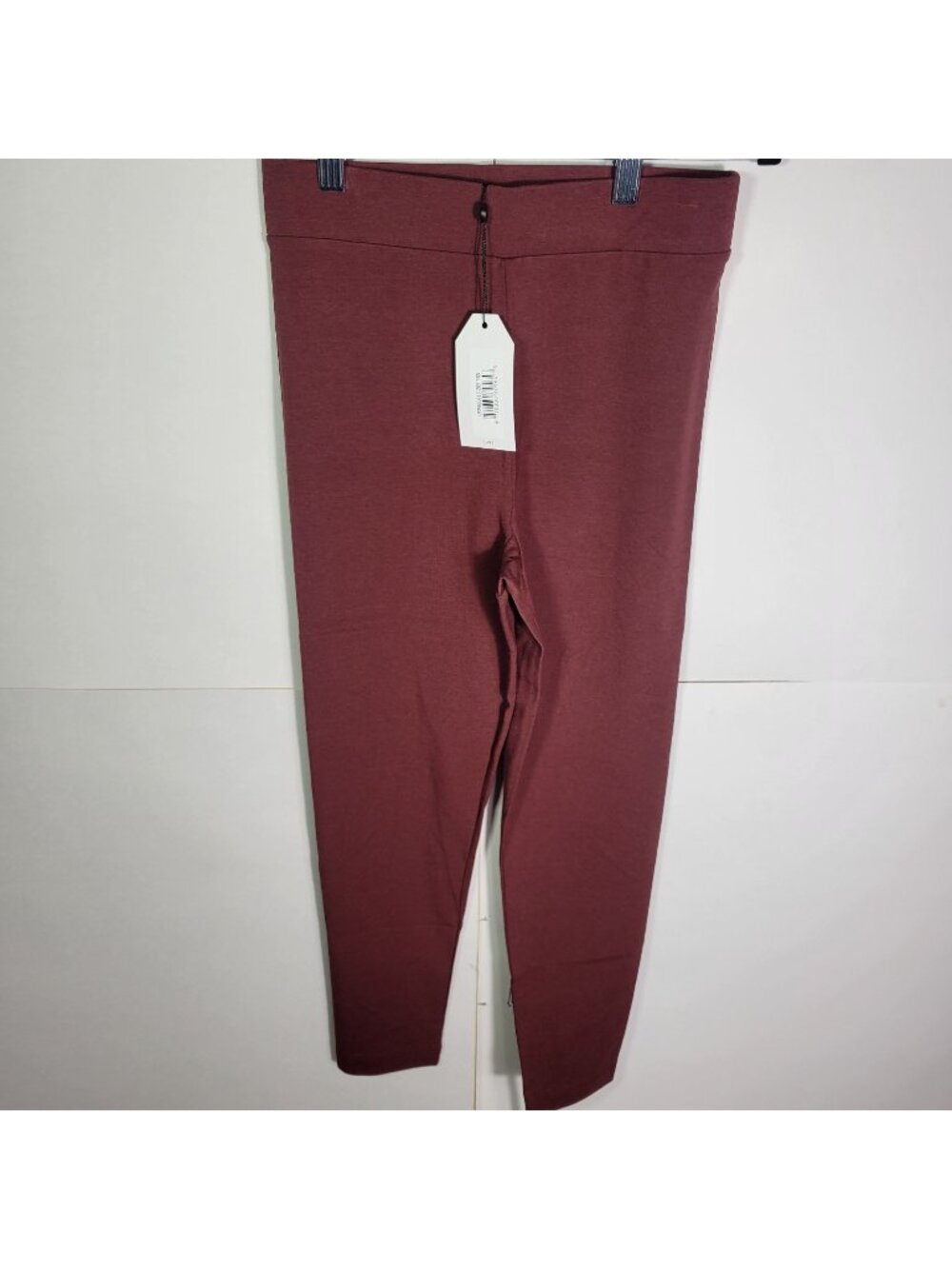 Universal Standard Burgundy Stretch Leggings Cotton Modal Blend Size 3XS (Small)